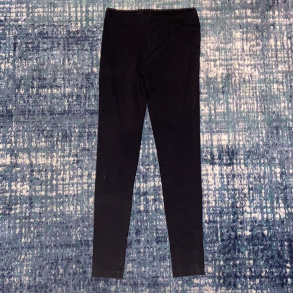 All black stretch pants. Size small. - Picture 2 of 3